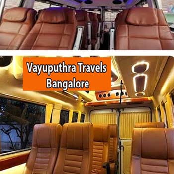 12 seater tempo traveller for rent in Bangalore