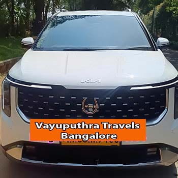 Kia Carnival for rent in Bangalore