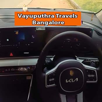 kia carnival limousine plus rentals near Bangalore
