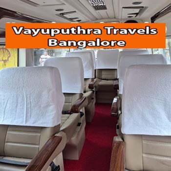 Luxury tempo traveller rent bangalore near me