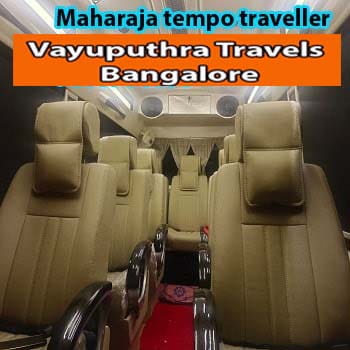 maharaja tempo traveller rentals bangalore