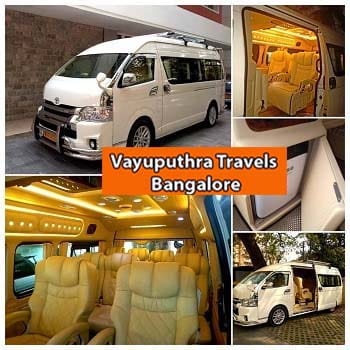 Toyota Commuter for rent in Bangalore